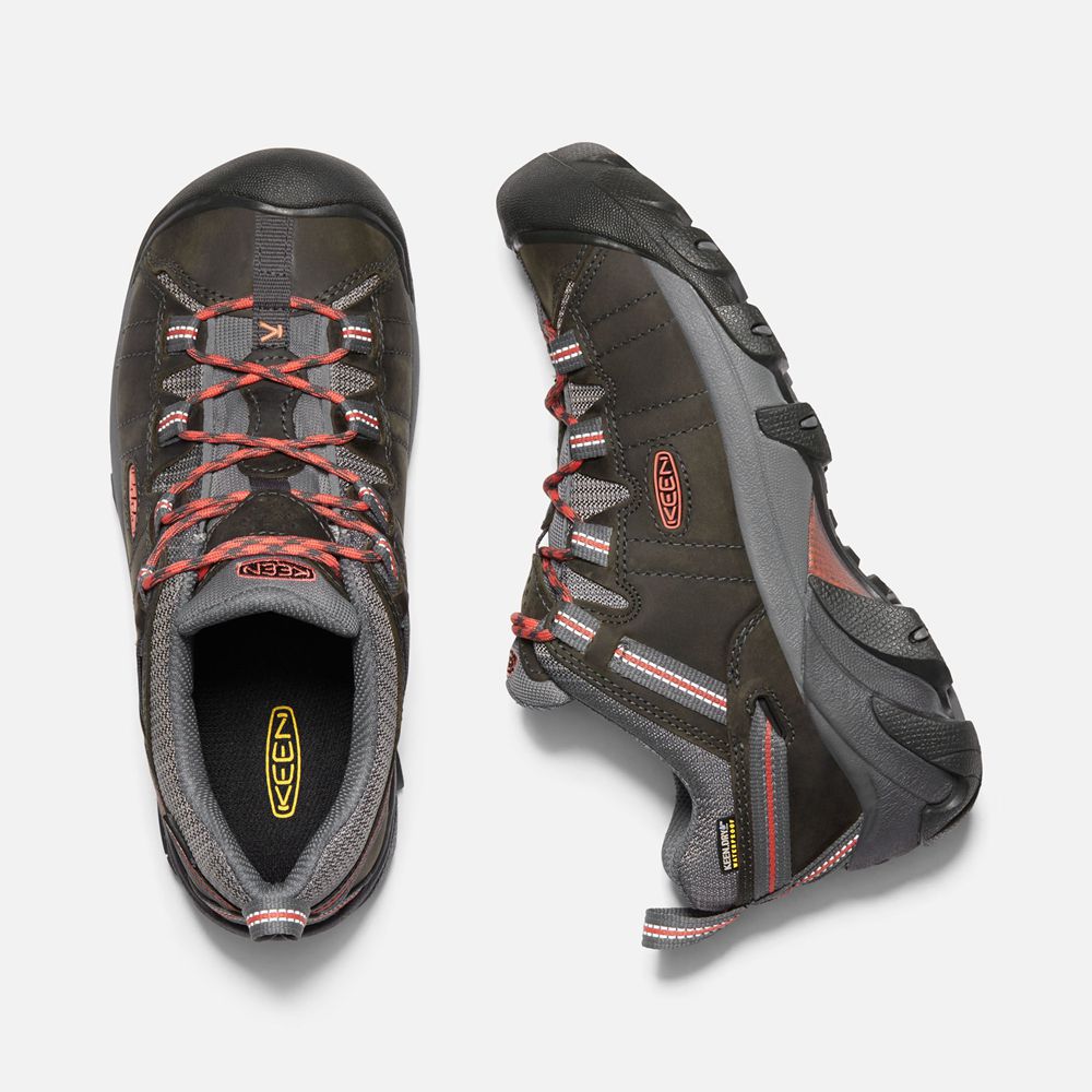 Keen Wandelschoenen Dames Zwart Bruin - Targhee Ii Waterproof - 16305-VKEQ